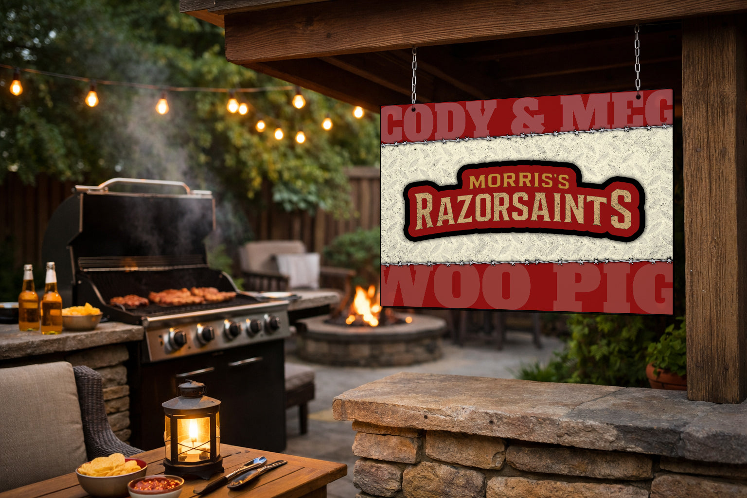 Backyard Bar Signs